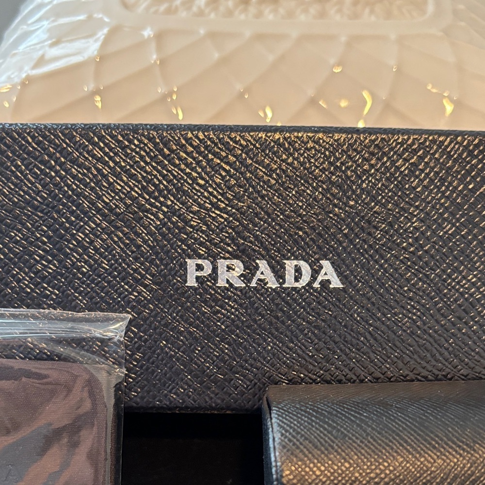 Prada Tortoise Shell Eyeglasses - Picture 2 of 3